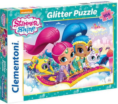 Clementoni Glitter SuperColor Puzzle Shimmer & Shine 104pcs 27991