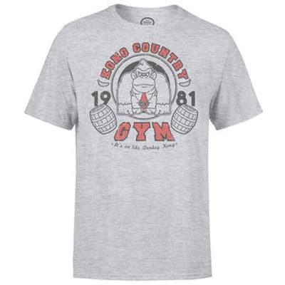Nintendo T-Shirt Donkey Kong Gym Light 