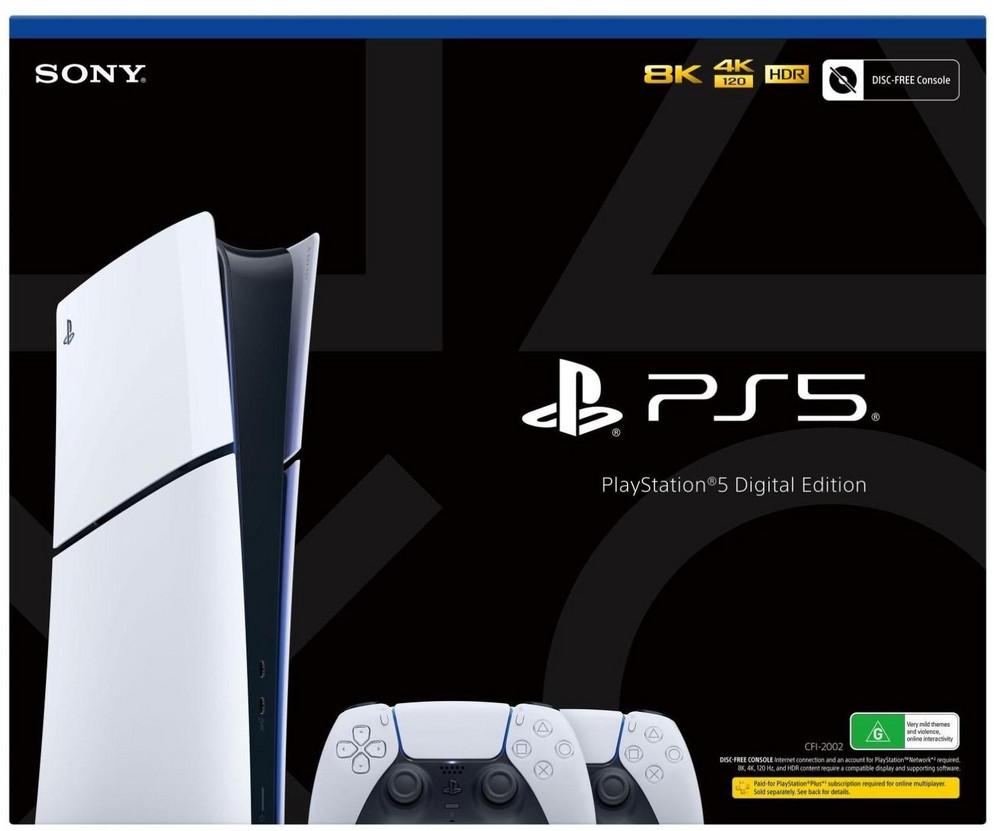 Nuo 478.82 €] Sony Playstation 5 Slim (PS5) Digital Edition 825GB