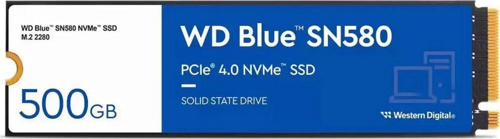 WD Blue SN580 500GB M.2 | Kainos.lt