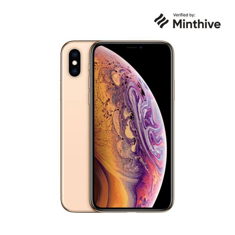 Apple iPhone Xs ゴールド 64GB Apple iPhone Xs, Fully Unlocked, 64 GB - Gold (Renewed