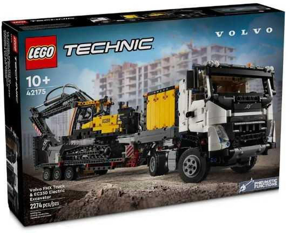 LEGOTechnicSunkvežimisVolvoFMXirelektrinisekskavatoriusVolvoEC23042175