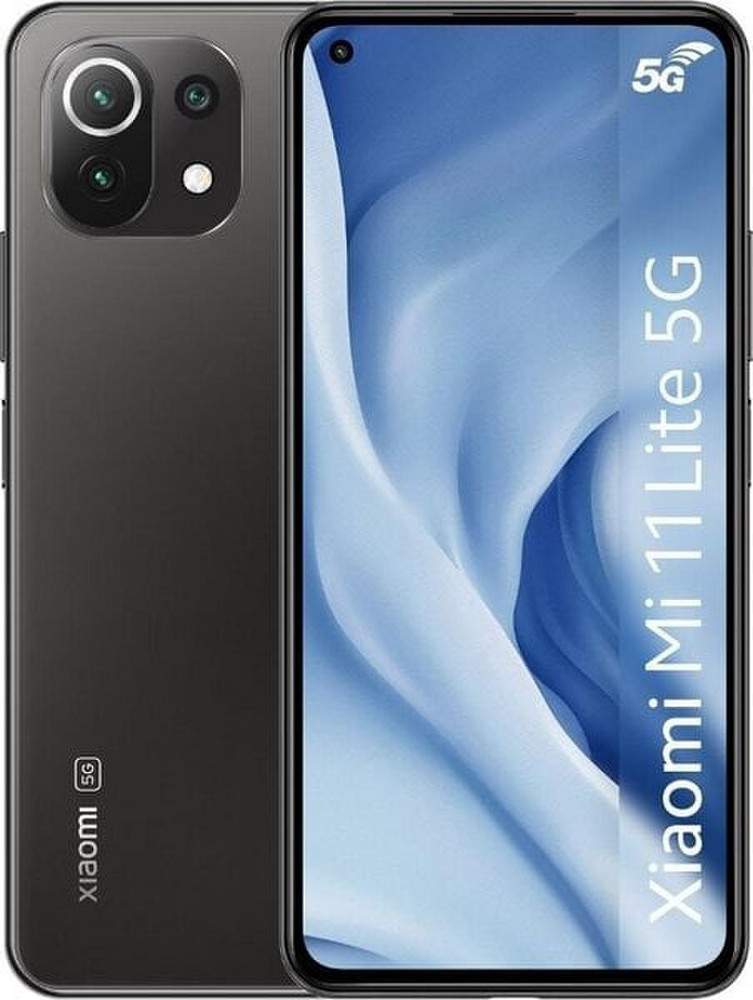 XiaomiMi11Light5G トリュフブラック Nuo €] Xiaomi Mi 11 Lite 5G Dual 128GB Truffle Black (Juodas