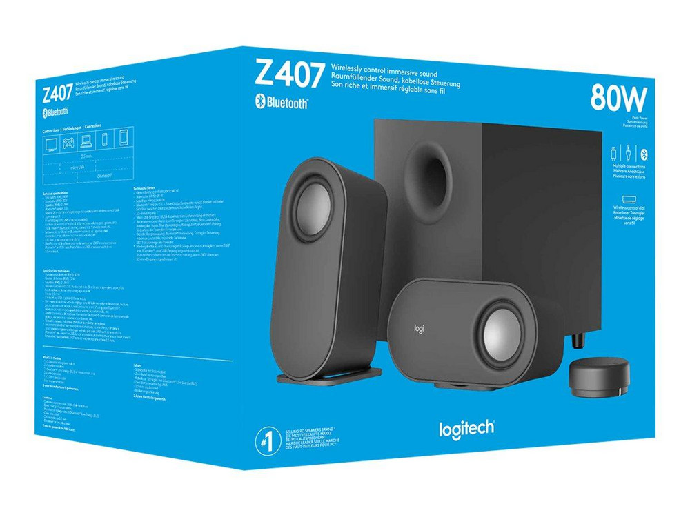 ロジクール　Z407 Logitech Z407 kaina nuo 87.22 € | Kainos.lt