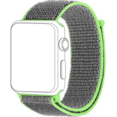 TOPP Loop Apple išmaniajam laikrodžiui, 42/44mm, neoninis žalias