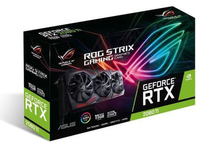 Nuo €] ASUS ROG Strix GeForce RTX™ 2080 Ti 11GB GDDR6 technology for extreme 4K and VR gaming | Kainos.lt
