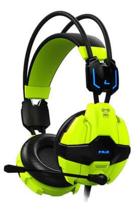 Nuo 0 €] E-Blue Cobra EHS902 Gaming Headset Wired Green | Kainos.lt