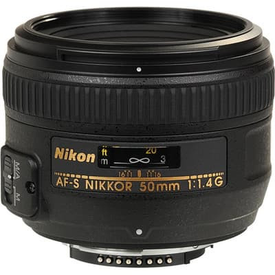 nikkor 50mm 1.8 g kaina