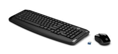 hp wl keyboard and mouse 300