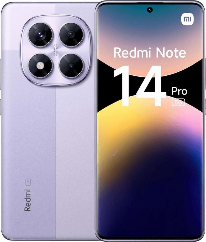 Nuo 243.25 €] Xiaomi Redmi Note 14 Pro 5G 256GB Lavender Purple