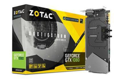 Nuo €] ZOTAC GeForce GTX 1080 ArcticStorm Copper Waterblock