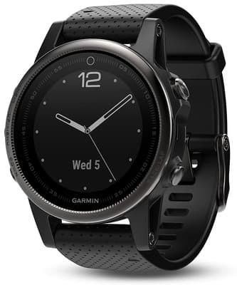 Nuo Garmin Fenix 5S Sapphire Black Juodas Kainos.lt