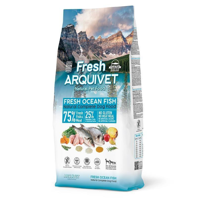 [Nuo 55.71 €] ARQUIVET Fresh Ocean Fish - sausas šunų maistas - 10 kg ...