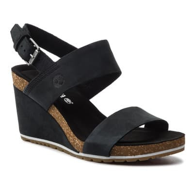 Nuo 76.00 €] Basutės TIMBERLAND - Capri Sunset Wedge TB0A1MSY0151 Black |  Kainos.lt