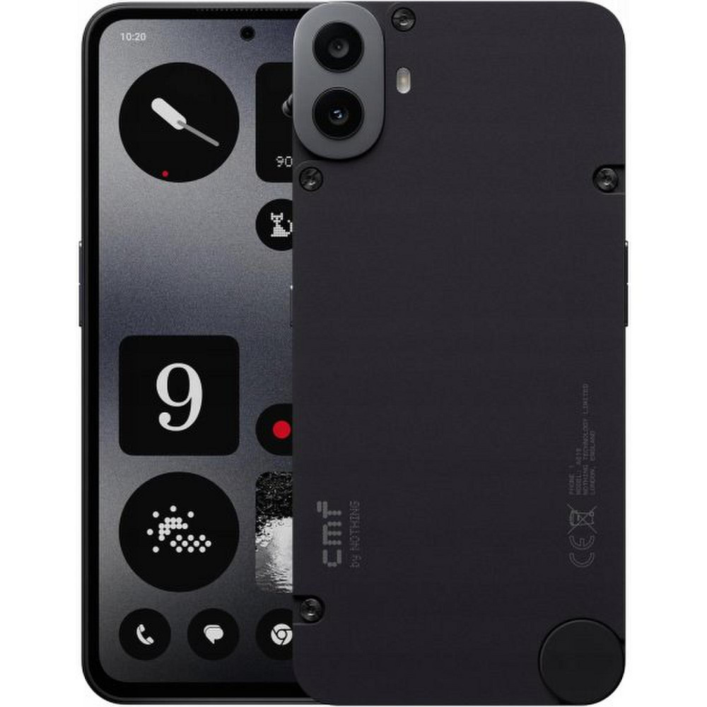 【LM000376】CMF by Nothing Phone 1 128GB CMF by Nothing Phone 1 8/128GB Black (Juodas) | Kainos.lt