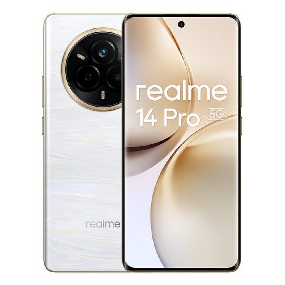 スマートフォン本体 Realme 14 Pro 5G 8GB + 256GB Pearl White Nuo 266.62 €] Realme 14 Pro 5G 8/256GB Pearl White (Baltas