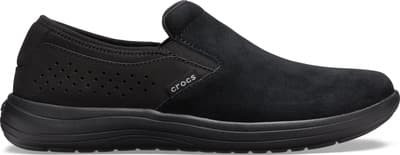 black slip on crocs