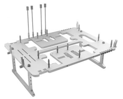 Streacom BC1 Open Benchtable Silver kaina nuo € | Kainos.lt