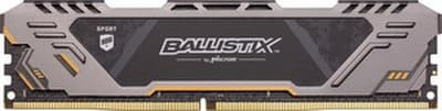 Crucial Ballistix DDR4 2666 16GB 8GB×2 Crucial Ballistix Sport AT Grey 16GB 2666MHz DDR4 CL16 KIT OF 2