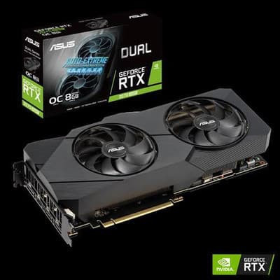 Nuo €] Asus Dual GeForce RTX 2070 Super EVO OC 8GB GDDR6 PCIE DUAL 