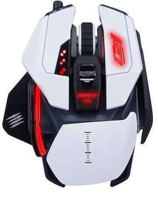 mad catz rat white