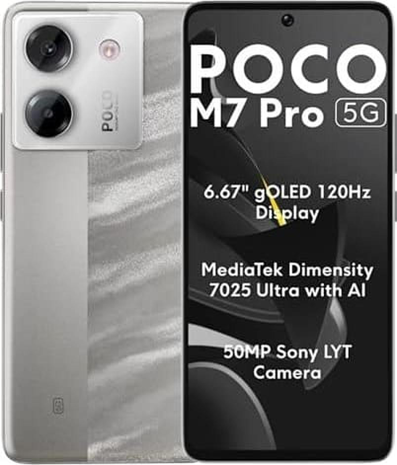 POCO M7 Pro 12/256GB Silver (Sidabrinis) | Kainos.lt
