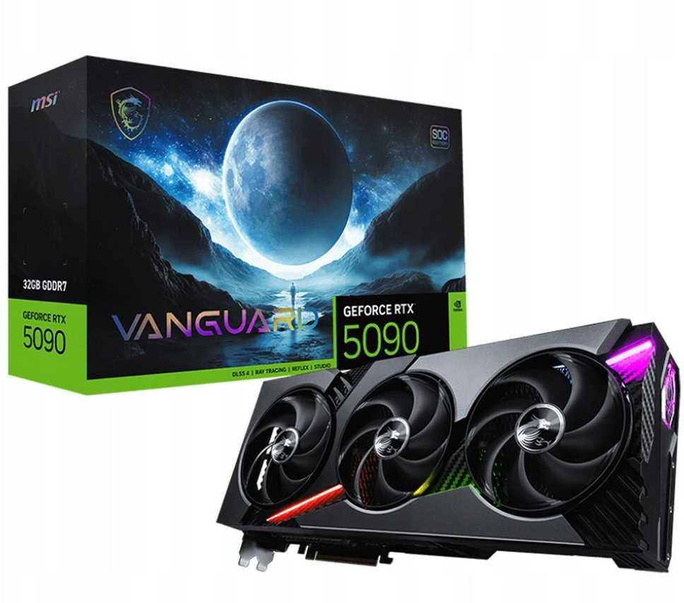 MSI GeForce RTX 5090 32GB VANGUARD SOC | Kainos.lt