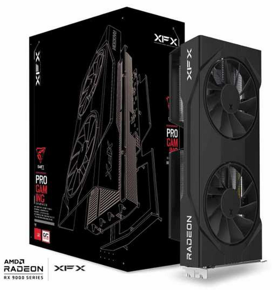 グラフィックボード・グラボ・ビデオカード XFX SWIFT RX 9060 XT OC Triple 16GB XFX Swift Radeon RX 9060 XT 16GB OC kaina nuo 429.7 € | Kainos.lt