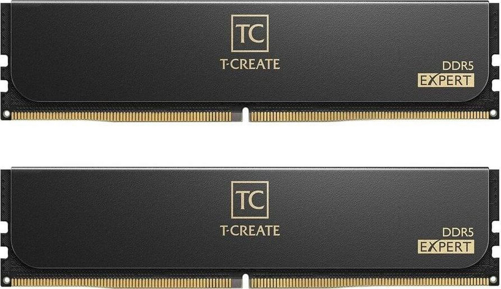 メモリー T-CREATE EXPERT 32GB DDR5 6000MHz EXPERT DDR5 DESKTOP MEMORY BLACK 32GB(2x16GB) 6000MHz CL38