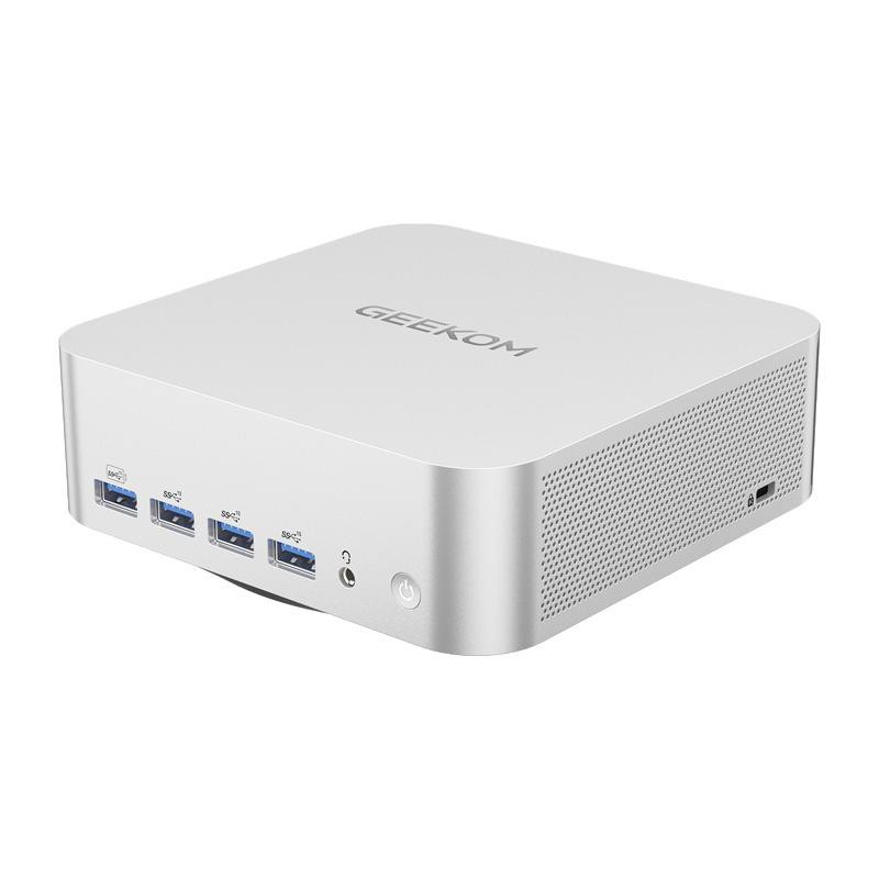 GEEKOM Mini PC A8 Max Ryzen 9 8945HS, 32GB DDR5, 2TB SSD, Juodas