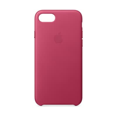 Apple iPhone 8 ピンク iPhone 8 / 7 Leather Case - Pink Fuchsia | Kainos.lt