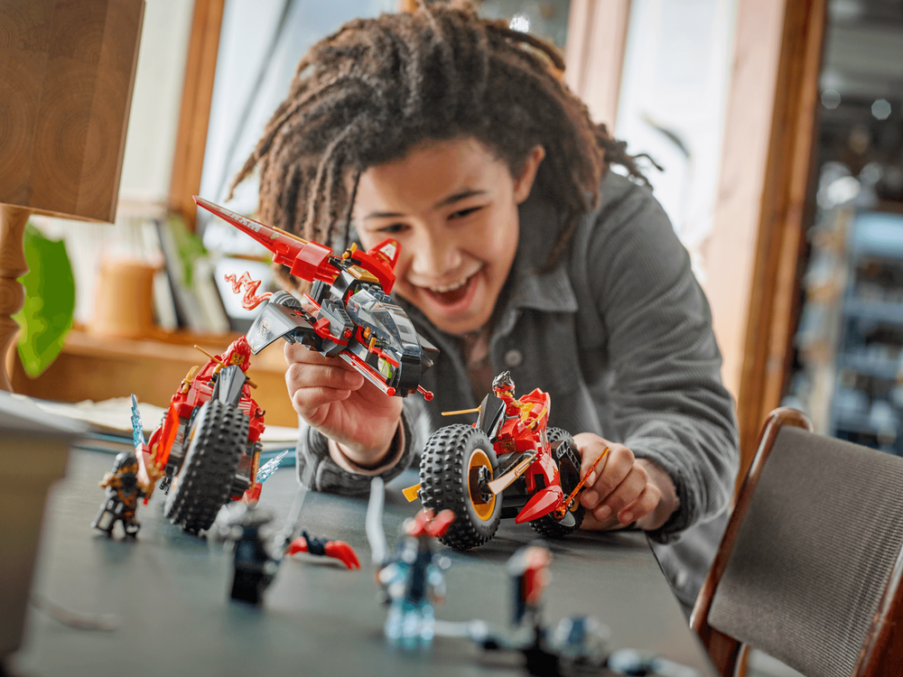 Nuo 64.34 €] LEGO NINJAGO Ninja kovinė transporto priemonė 71844