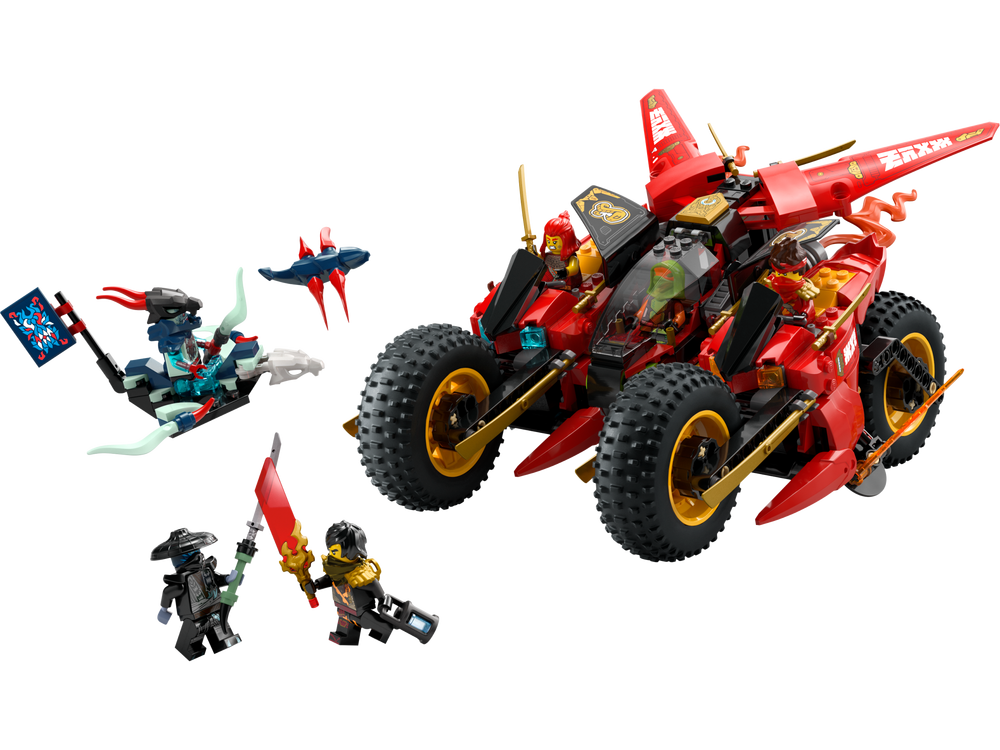 Nuo 64.34 €] LEGO NINJAGO Ninja kovinė transporto priemonė 71844