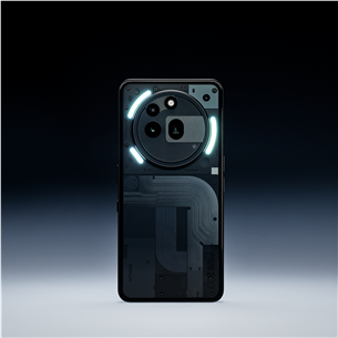 Nuo 419 €] Nothing Phone (3a) Pro 12/256GB Black (Juodas