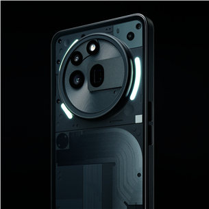 Nuo 350.6 €] Nothing Phone (3a) Pro 12/256GB Black (Juodas
