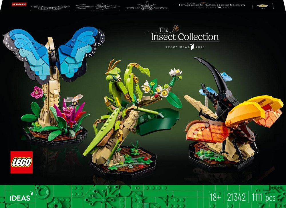 LEGO The Insect Collection 21342 kaina nuo 77.6 € | Kainos.lt