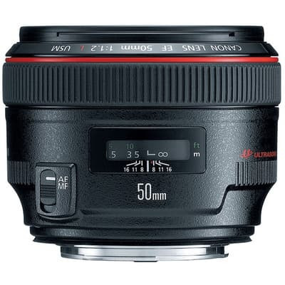 canon 50mm 1.2 l usm