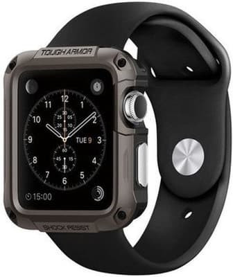 Nuo 0 €] Spigen Tough Armor Case For Apple Watch 3/2/1 42mm Gunmetal |  Kainos.lt