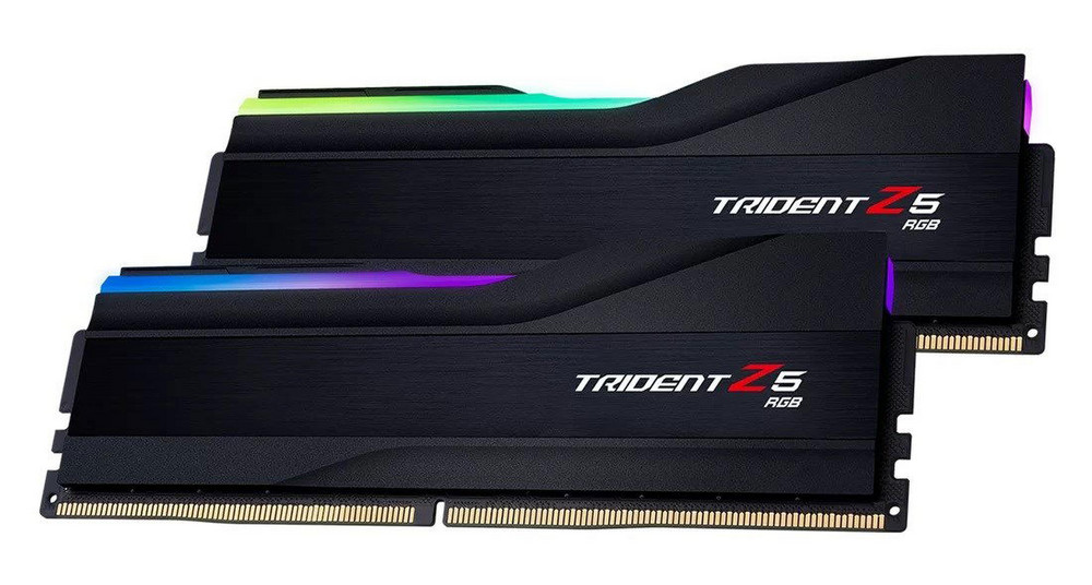 G.SKILL TRIDENT Z5 RGB DDR5 96GB (2x48GB) 6400MHz CL30 XMP Juodas