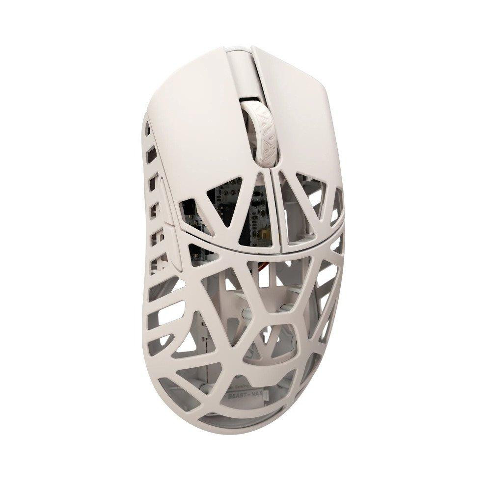 WLMouse Beast X Max Wireless 8K Milky White (Balta) | Kainos.lt