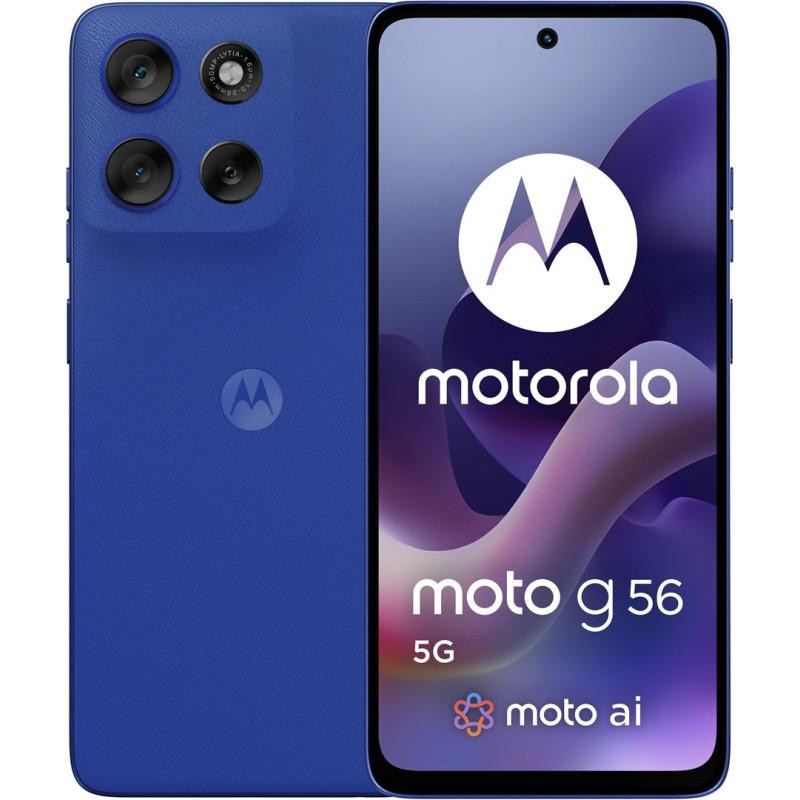 Nuo 170.99 €] Motorola Moto G56 5G 8/256GB Dazzling Blue (Mėlynas