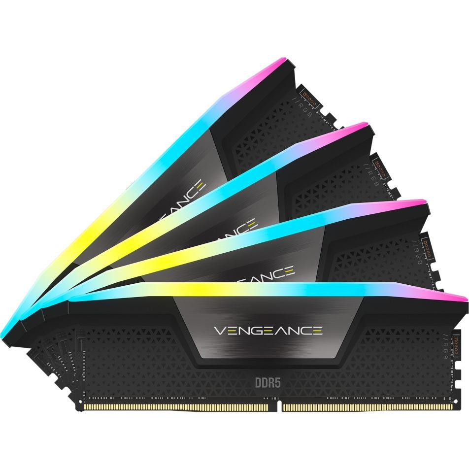 VENGEANCE RGB DDR5 64GB 16GB 4枚組 5600MHz Corsair Vengeance RGB DDR5 64GB (4x16GB) 5600MHz CL36 | Kainos.lt