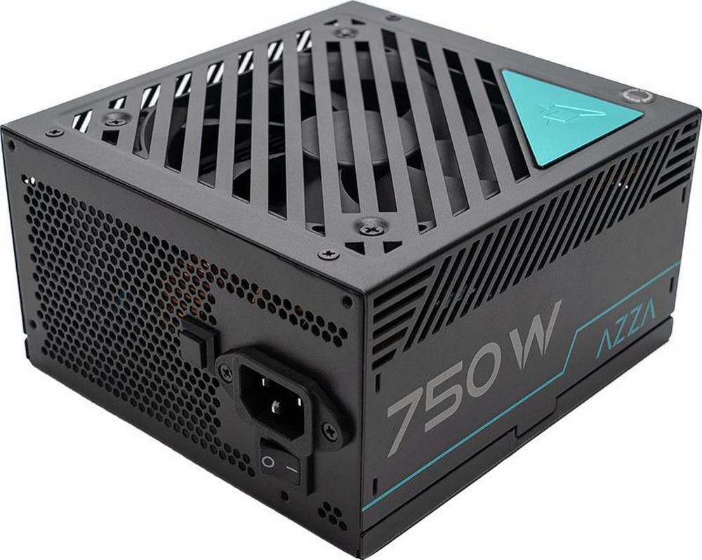 Azza PSAZ-750G 750W, 80 PLUS Gold, ATX Juodas (Black) | Kainos.lt