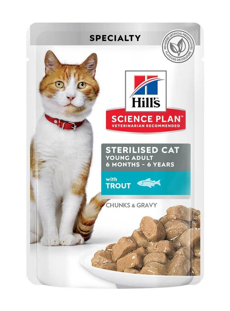 Hill s Science Plan Sterilized Cat Young Adult Trout Gulia as Su Hill s Science Plan Sterilized Cat Young Adult Trout Gulia as Su