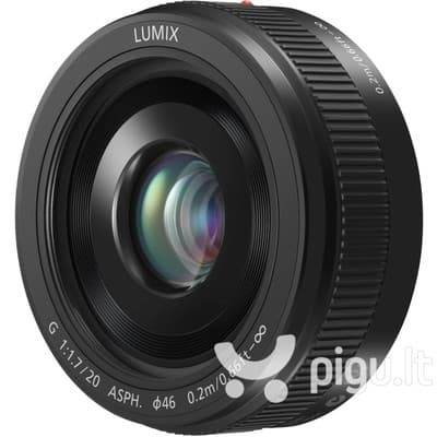 Panasonic Panasonic Lumix G 20mm F1.7 II ASPH | Kainos.lt