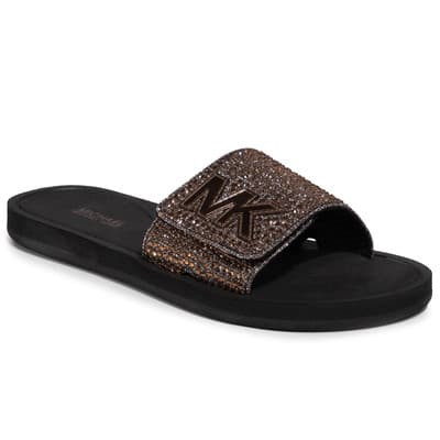 michael michael kors womens mk slide