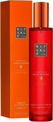 The ritual of happy 2025 buddha hair & body mist