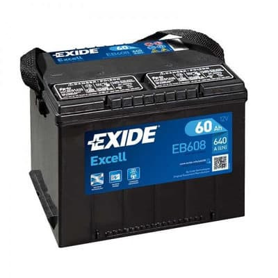 Exide 60 640 Kaina Nuo 94.36 € (2 Pard.)