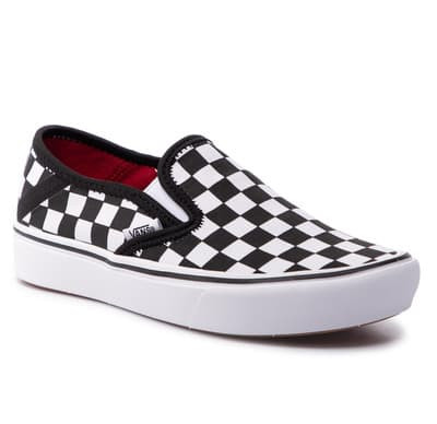 vans comfy cush checkerboard