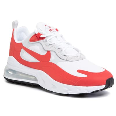 nike 270 react white red